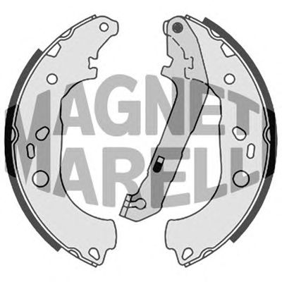 MAGNETI MARELLI 360219198352 -  Барабанные тормозные колодки